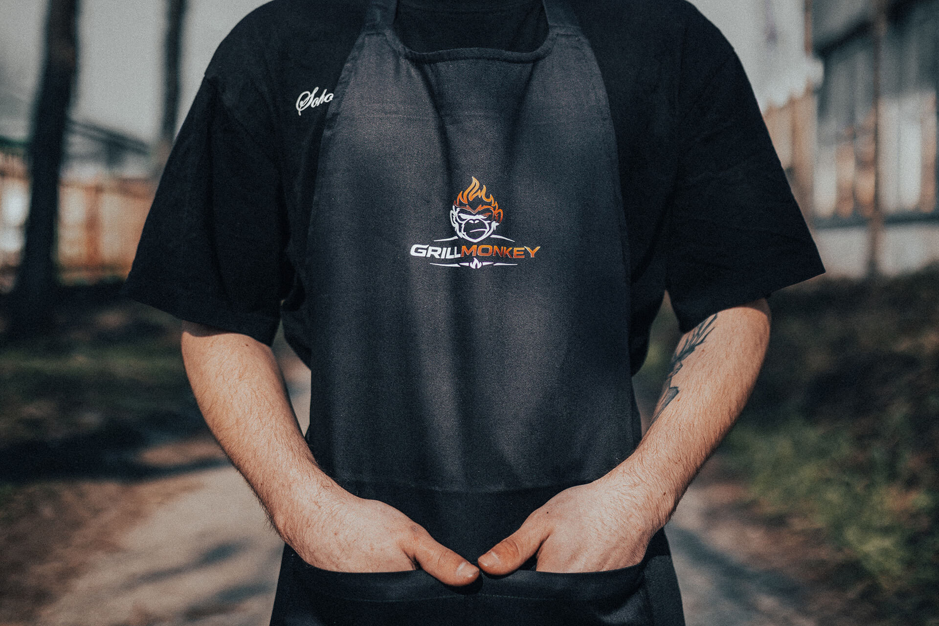 grillmonkey kötény