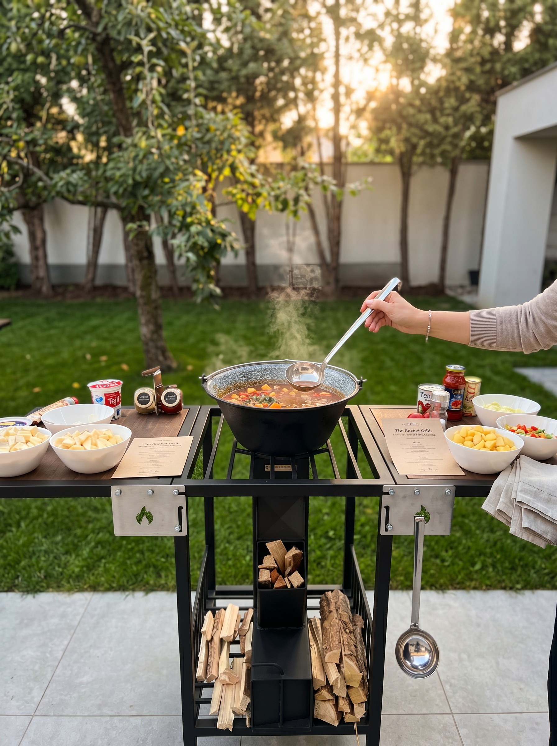 grillmonkey rakétakályha asztal grillmonkey rakétakályha asztal