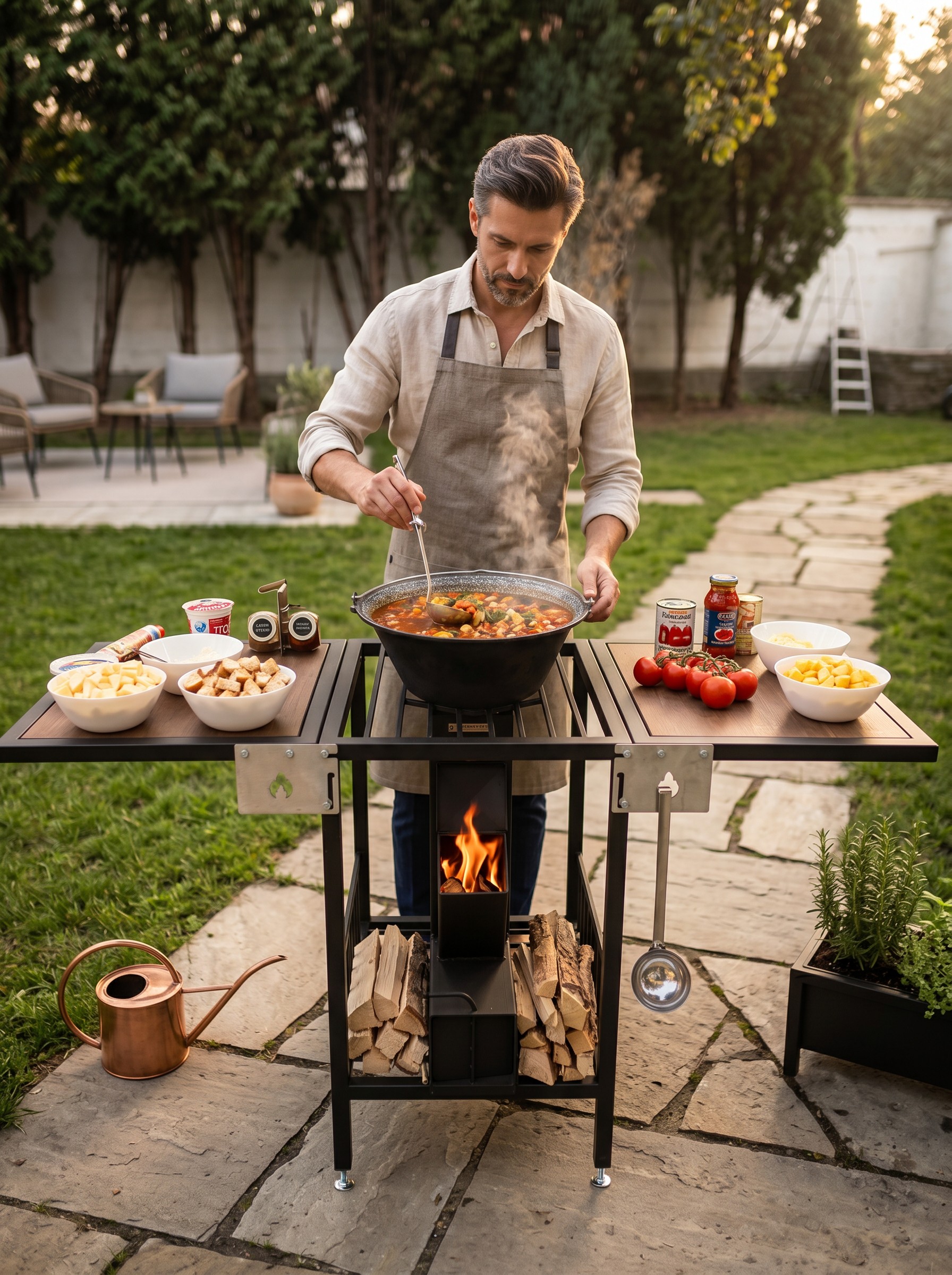 grillmonkey rakétakályha asztal grillmonkey rakétakályha asztal
