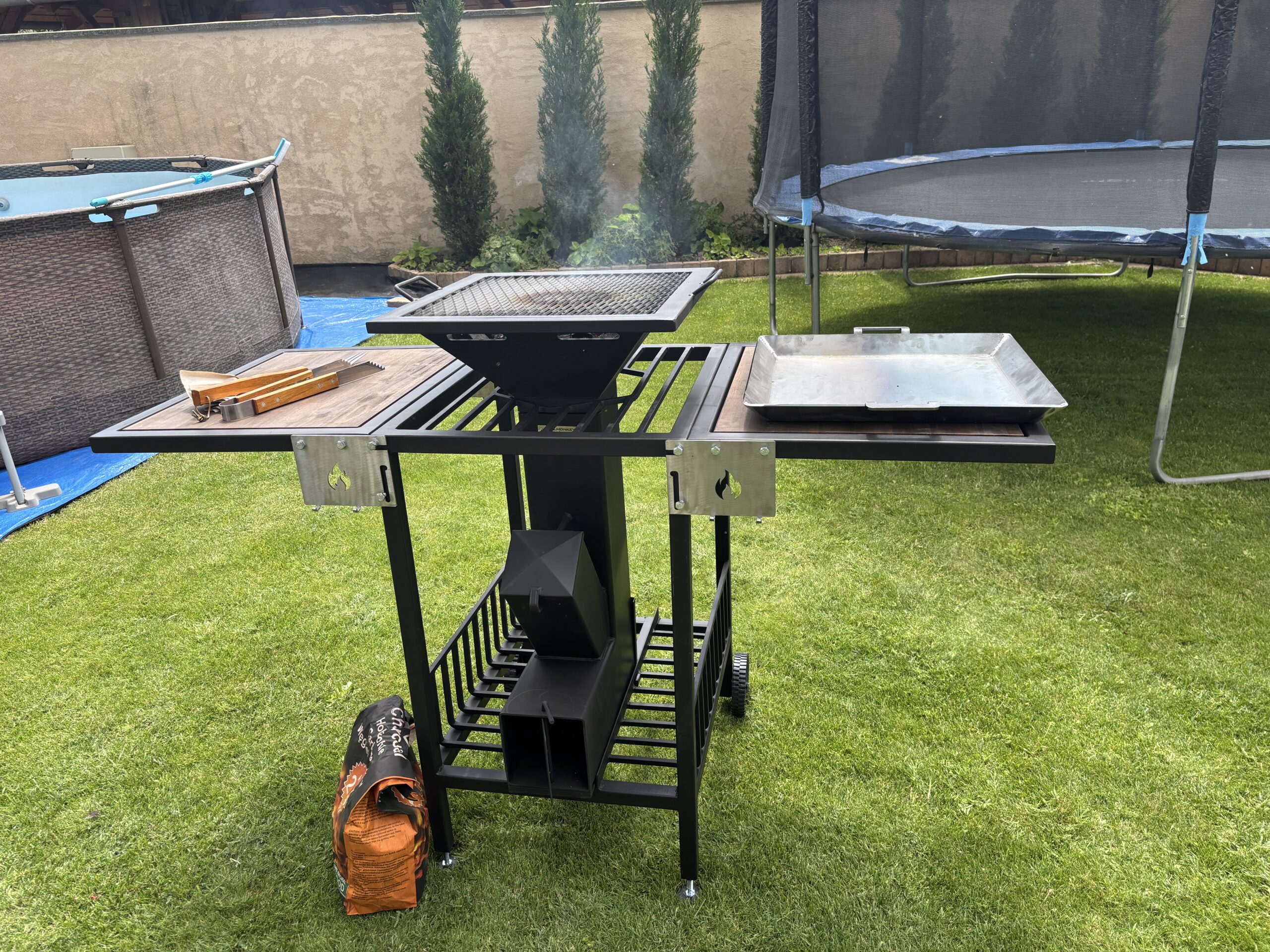 grillmonkey rakétakályha asztal grillmonkey rakétakályha asztal